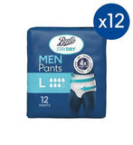 Boots Staydry Men Pants Large - 144 Pants (12 Pack Bundle)