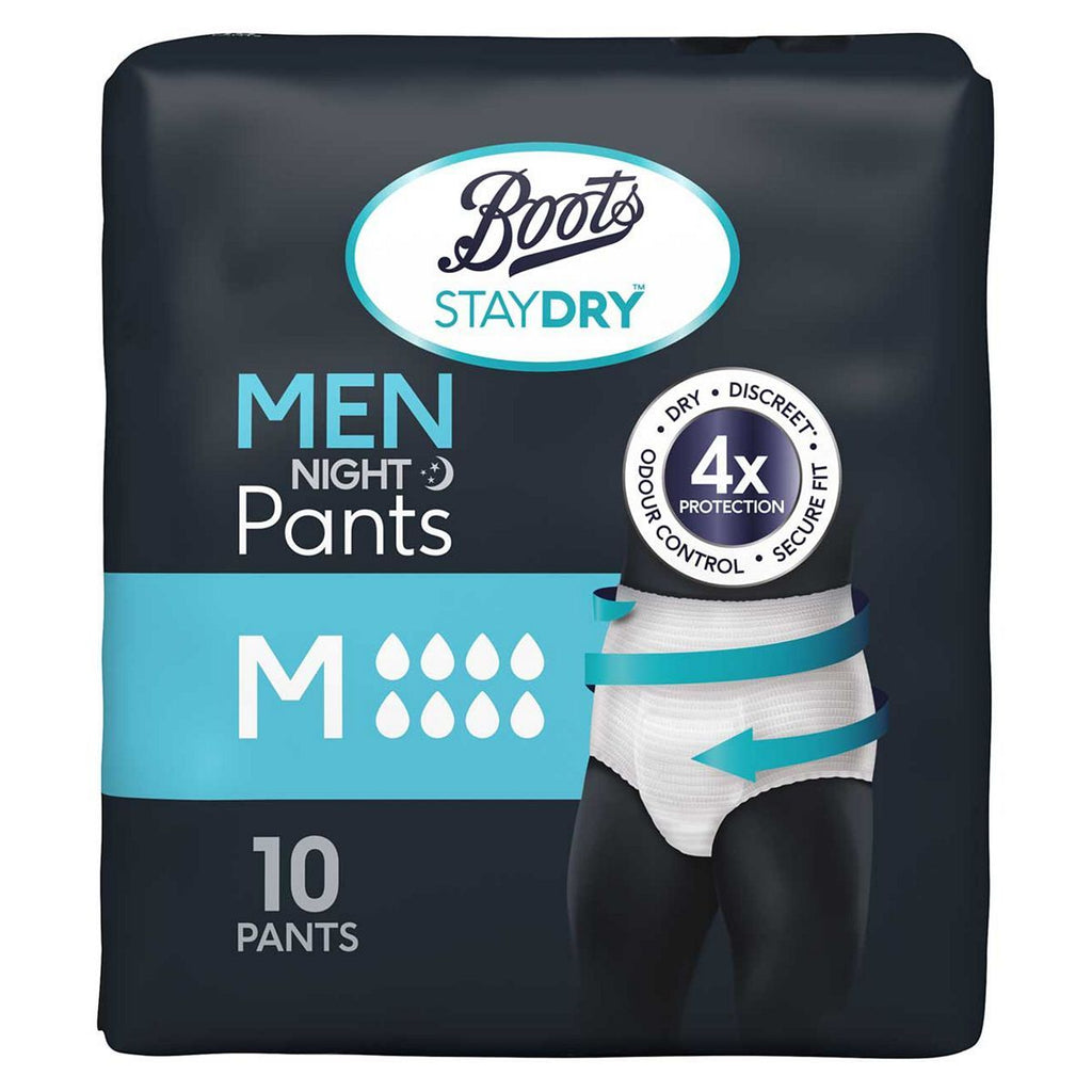 Boots Staydry Men's Night Pants Medium - 10 Pants