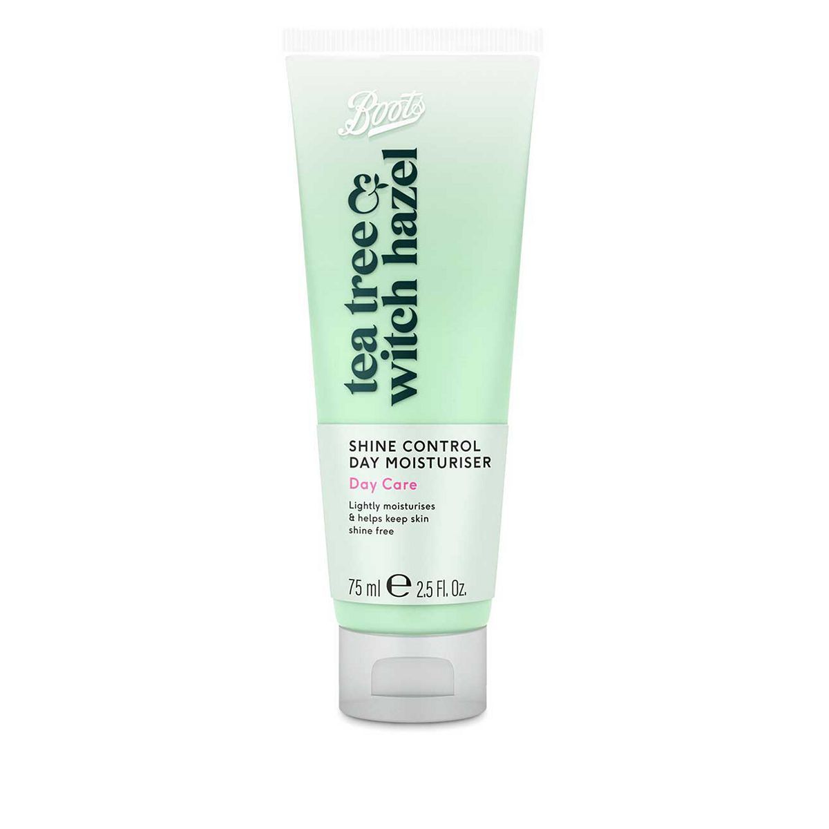 Boots Tea Tree & Witch Hazel Shine Control Day Moisturiser 75ml - McGrocer