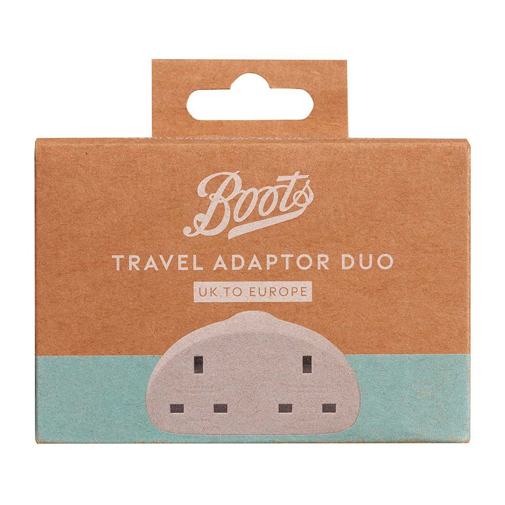 Boots Travel Adaptor Duo UK to Europe