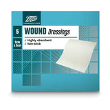 Boots Wound Dressing Pad 5cm x 5cm - 5 Pads