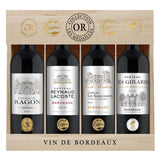 Bordeaux Wine Gift Pack, 4 x 75cl