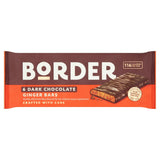 Border Dark Chocolate Ginger Chocolate Bars x 6 144g