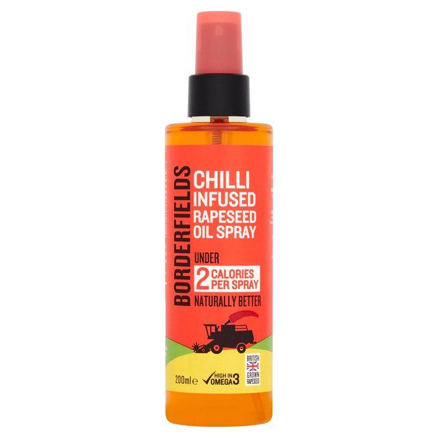 Borderfields Chilli Infused Rapeseed Oil Spray   200ml