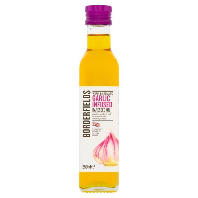 Borderfields Cold Pressed Rapeseed Oil Garlic Infusion   250ml