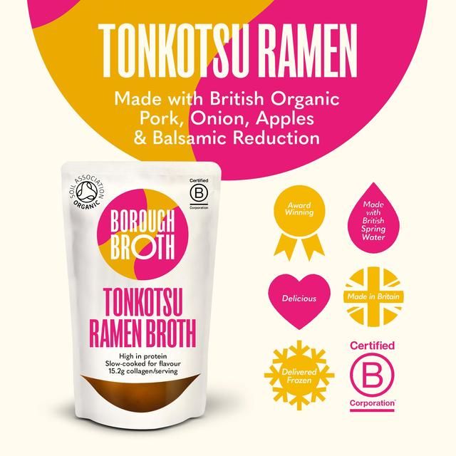 Borough Broth Co. Organic Tonkotsu Ramen Broth   400g