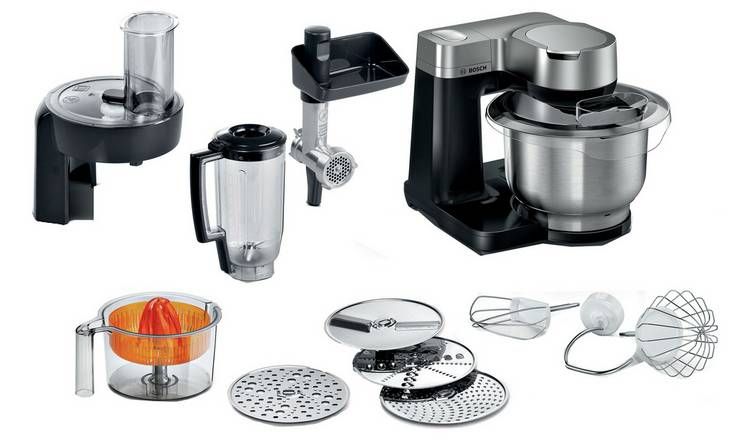 Bosch MUMS2VM40G Serie 2 Food Mixer with Stand - Black - McGrocer
