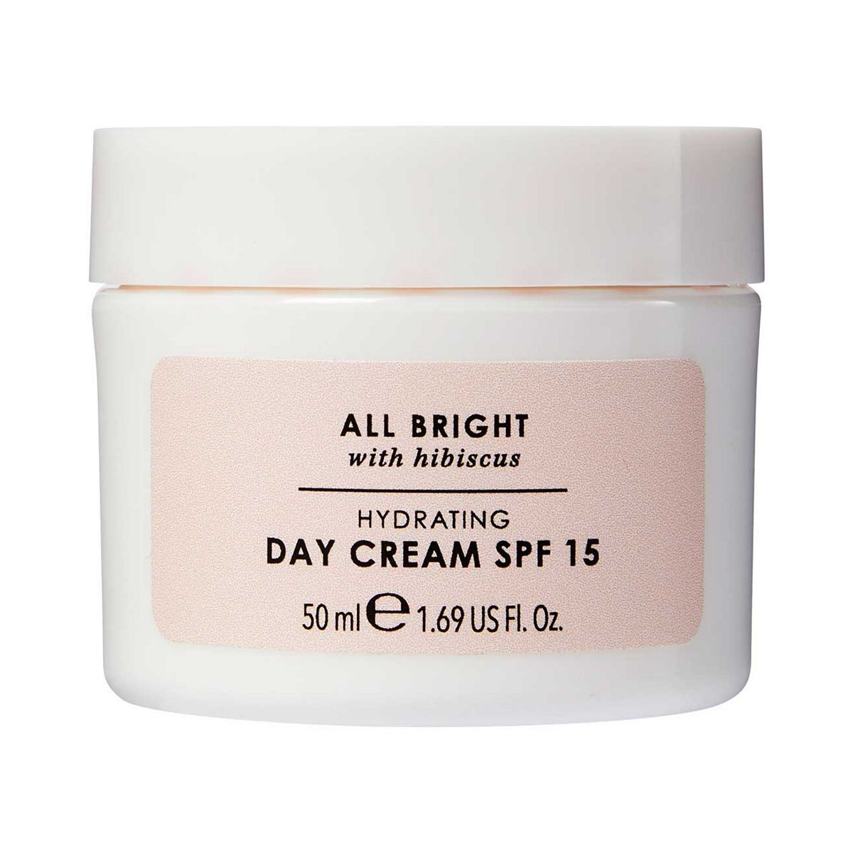 Botanics All Bright Hydrating Day Cream Moisturiser SPF15 with Natural AHAs 50ml - McGrocer