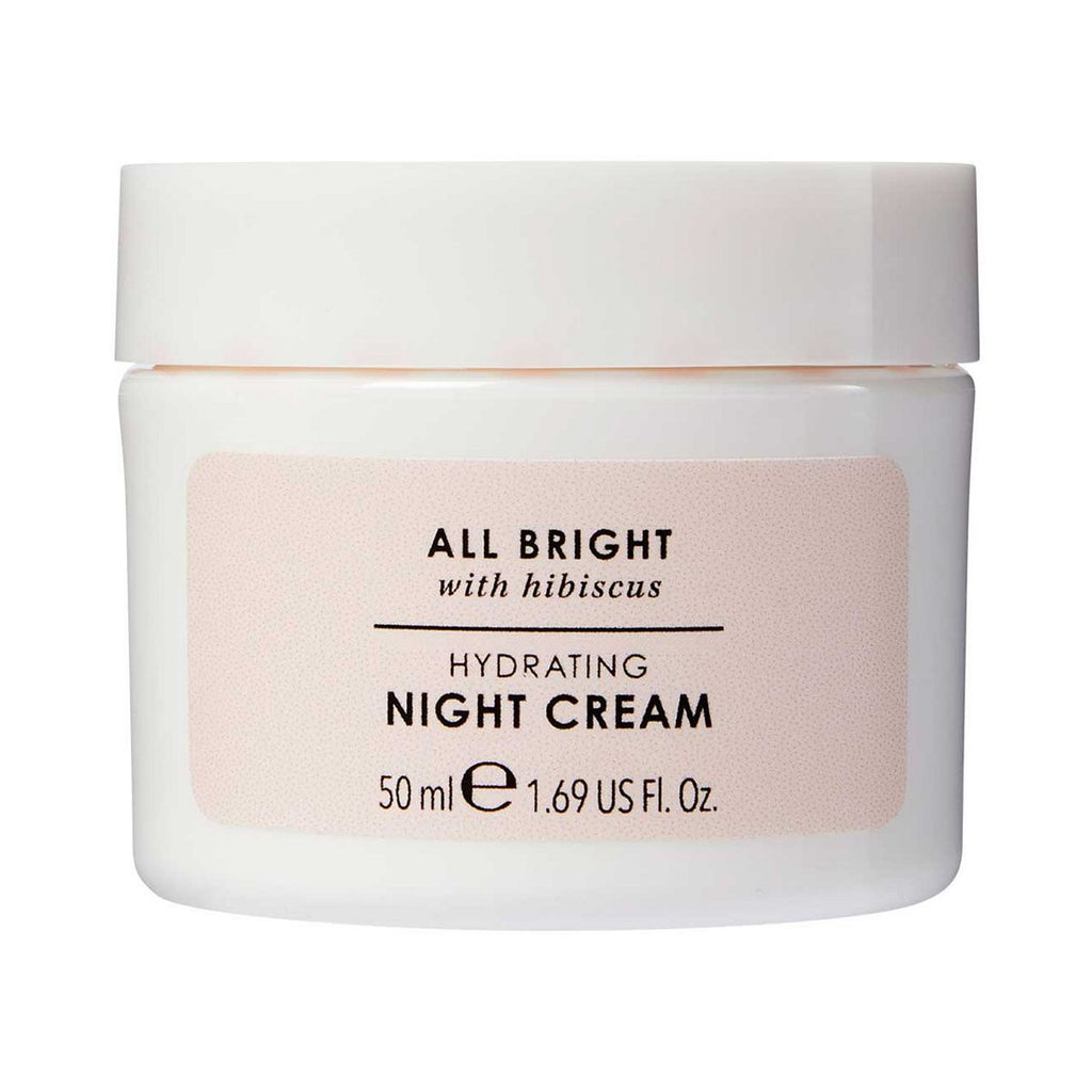 Botanics All Bright Hydrating Night Cream Moisturiser with Natural AHAs 50ml