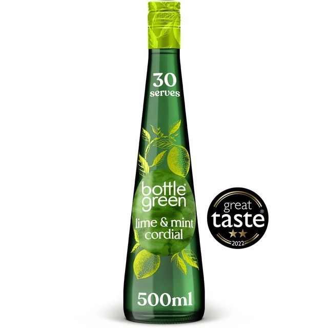 Bottlegreen Lime and Mint Cordial   500ml