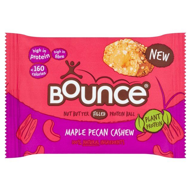 Bounce Plant Protein Maple Pecan Cashew Ball   35g