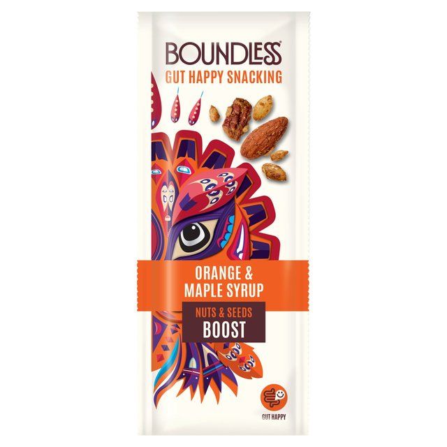 Boundless Orange & Maple Syrup Nuts & Seeds Boost   25g