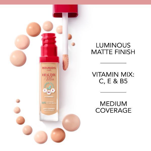 Bourjois Healthy Mix Anti-Fatigue Concealer, Light Vanilla