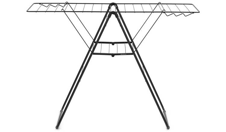 Brabantia 20m Hang On Clothes Airer - Black