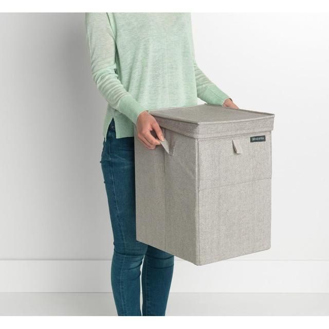 Brabantia 35 Litre Grey Stackable Laundry Box