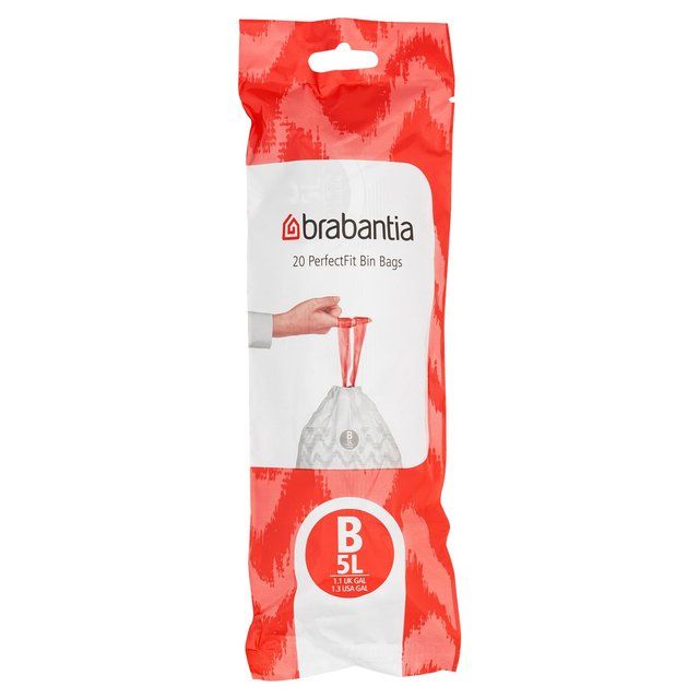 Brabantia B 5L Smartfix Bin Liners   20 per pack