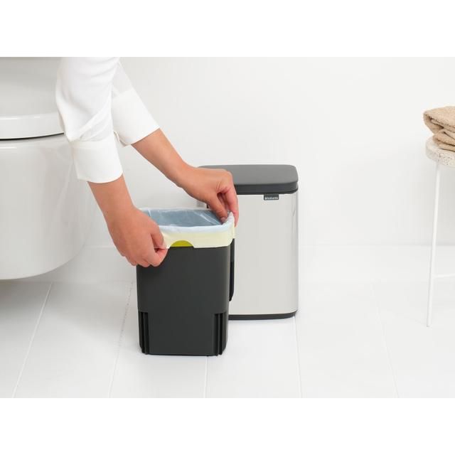 Brabantia Bo Waste Bin 4L Brilliant Steel