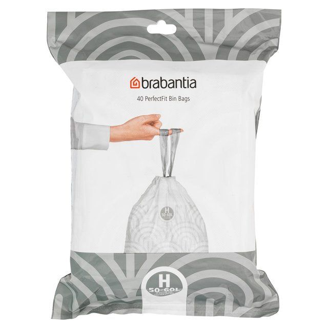 Brabantia H 50-60L Bin Liner Dispenser Pack   40 per pack