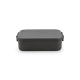 Brabantia Make &amp;amp; Take Lunch Box Bento Large Dark Grey