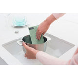 Brabantia Sinkside Microfibre Cleaning Pads Jade Green