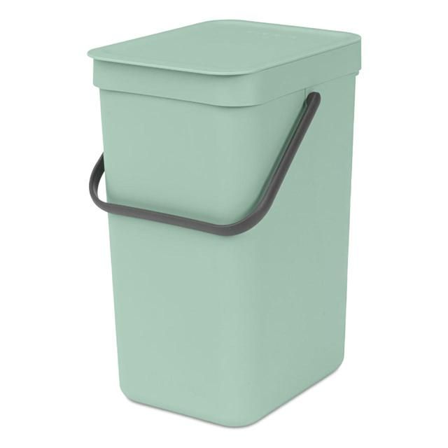 Brabantia Sort &amp;amp; Go Waste Bin 12L Jade Green