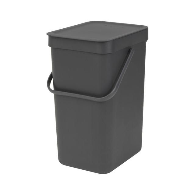 Brabantia Sort &amp;amp; Go Waste Bin  Grey 12L