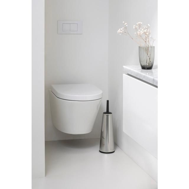 Brabantia Toilet Brush &amp;amp; Holder Brilliant Steel