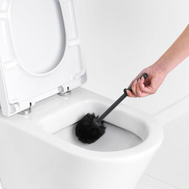 Brabantia Toilet Brush &amp;amp; Holder Matte Black