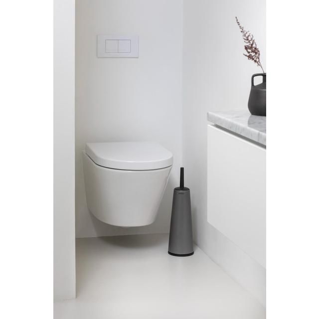 Brabantia Toilet Brush &amp;amp; Holder Platinum