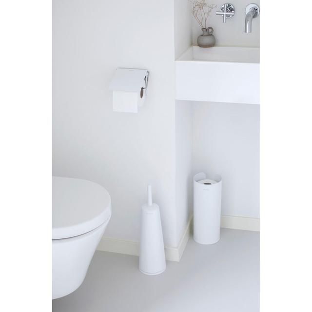 Brabantia Toilet Brush Set White