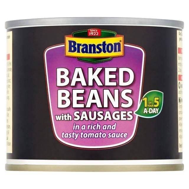 Branston Baked Beans with Sausages 220g