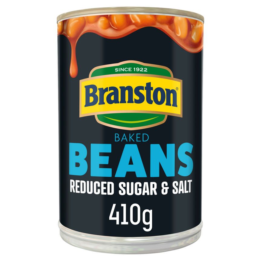 Branston Reduced Salt and Sugar Baked Beans 410g