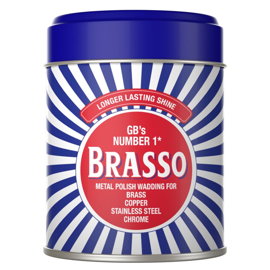 Brasso Longer Lasting Shine   Metal Polish Wadding