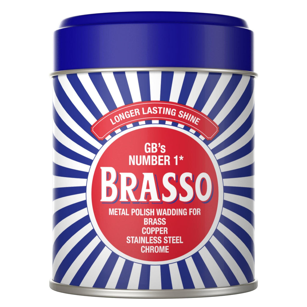 Brasso Longer Lasting Shine Metal Polish Wadding 75g