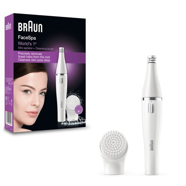 Braun SE810 Face Epilator and Facial Cleansing Brush