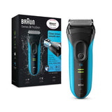 Braun Series 3 ProSkin Electric Shaver, Rechargable Wet &amp;amp; Dry Electric Razor - 3040s