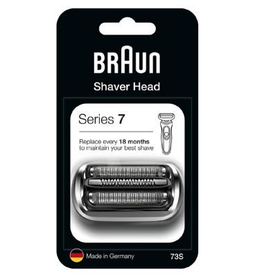 Braun Series 7 Electric Shaver Head Replacement - Silver 73S