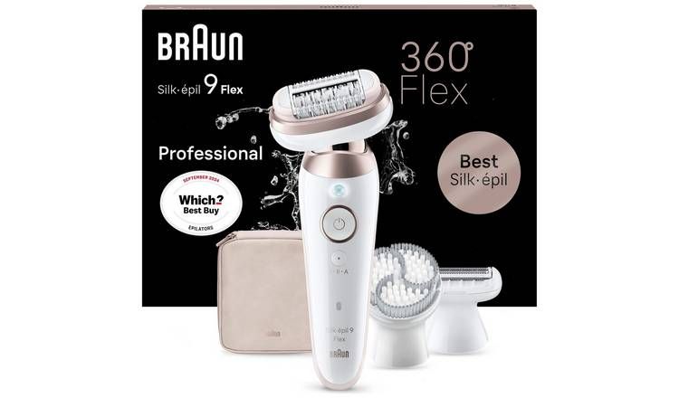 Braun Silk-epil 9 Flex 9-060 3D Wet &amp;amp; Dry Cordless Epilator