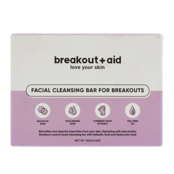 Breakout Aid Facial Cleansing Bar 100g