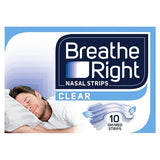 Breathe Right Clear Nasal Strips Small/Medium 10s