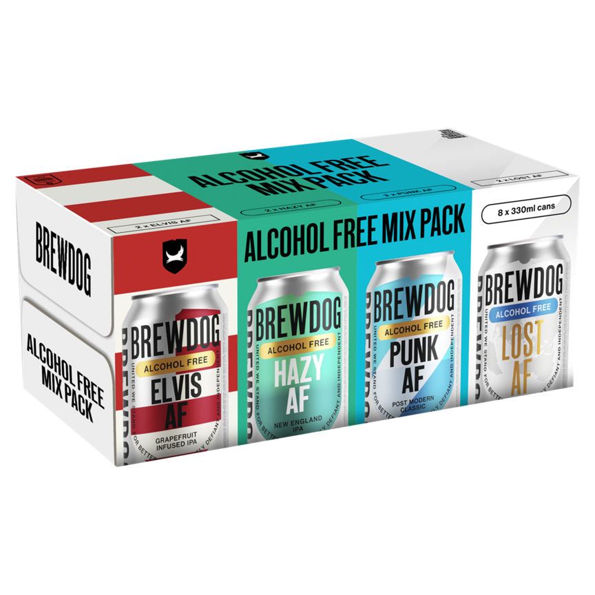 BrewDog Alcohol Free Mix Pack 8 x 330ml