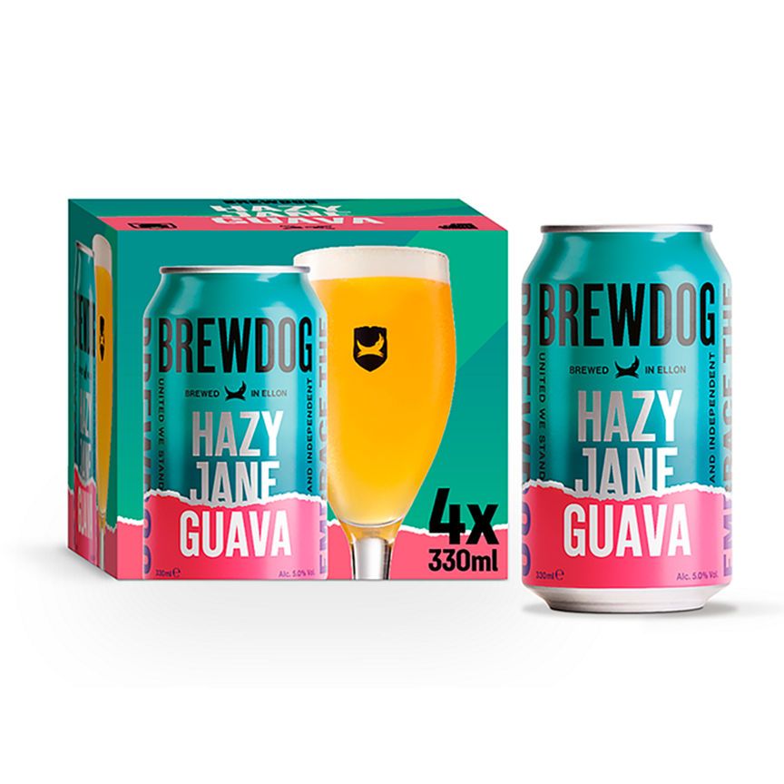 BrewDog Hazy Jane Guava New England IPA