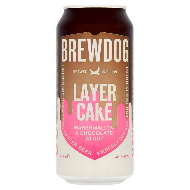 Brewdog Layer Cake Marshmallow & Chocolate Stout 440ml