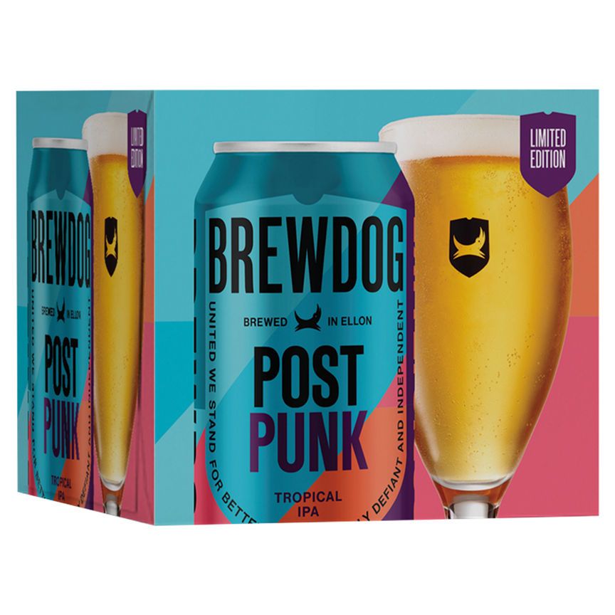 BrewDog Limited Edition Post Punk Tropical IPA 4 x 330ml