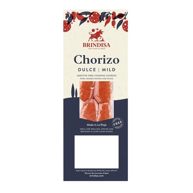 Brindisa Mild Cooking Chorizo Sausages   280g