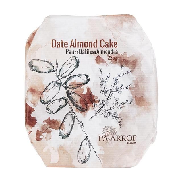 Brindisa Paiarrop Date &amp;amp; Marcona Almond Wheel   225g