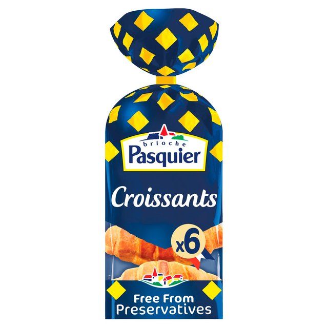 Brioche Pasquier Croissant   6 per pack