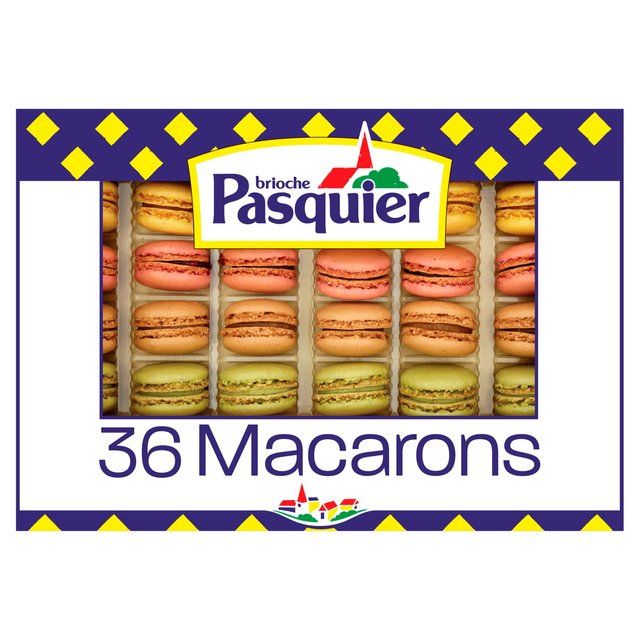 Brioche Pasquier Macarons   36 per pack