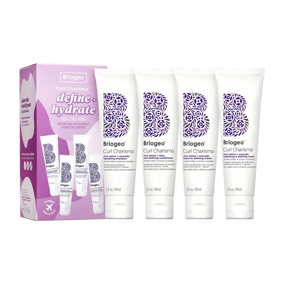 Briogeo Curl Charisma&amp;trade; Curly Hair Care Travel Kit