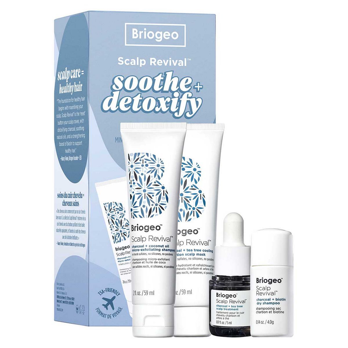 Briogeo Scalp Revival&amp;trade; Soothe + Detoxify Travel Set